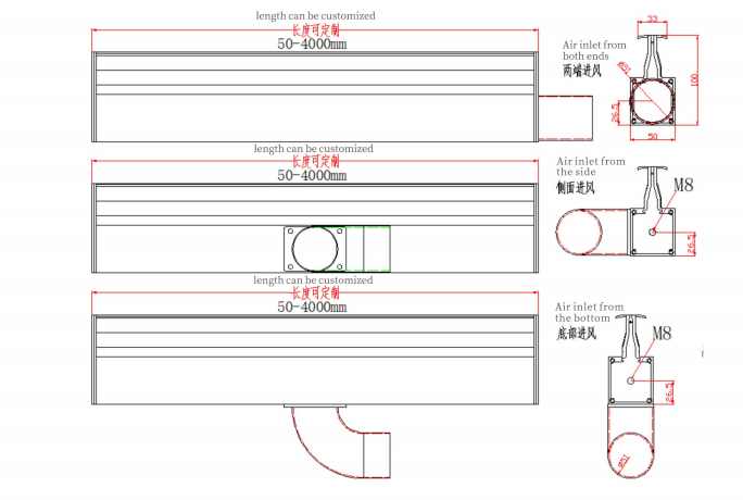 C-A Aluminium Alloy Air Knife Structure.png